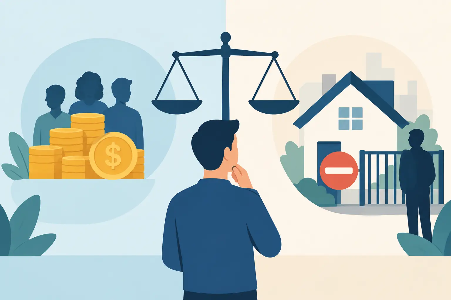 Income Exclusion Versus Housing Exclusion